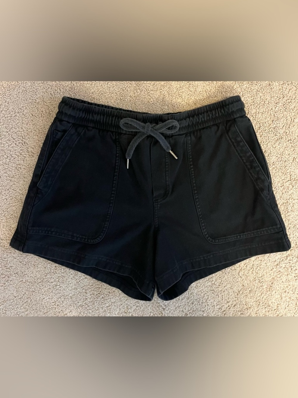Athleta Utility Cotton Pull On Shorts